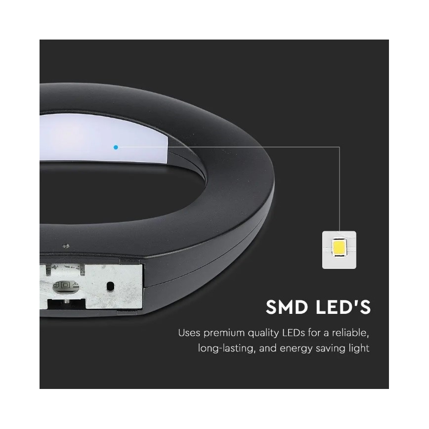 Світлодіодний настінний світильник LED/9W/230V