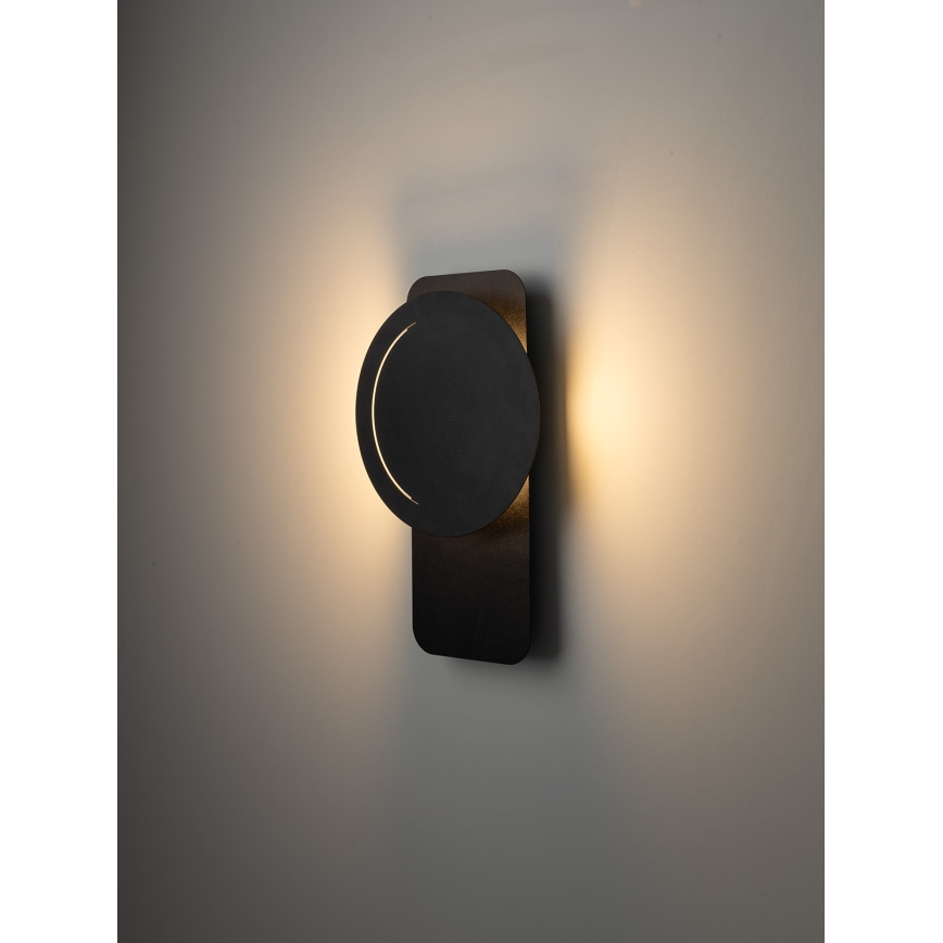 Світлодіодний настінний світильник LITO LED/7W/230V чорний