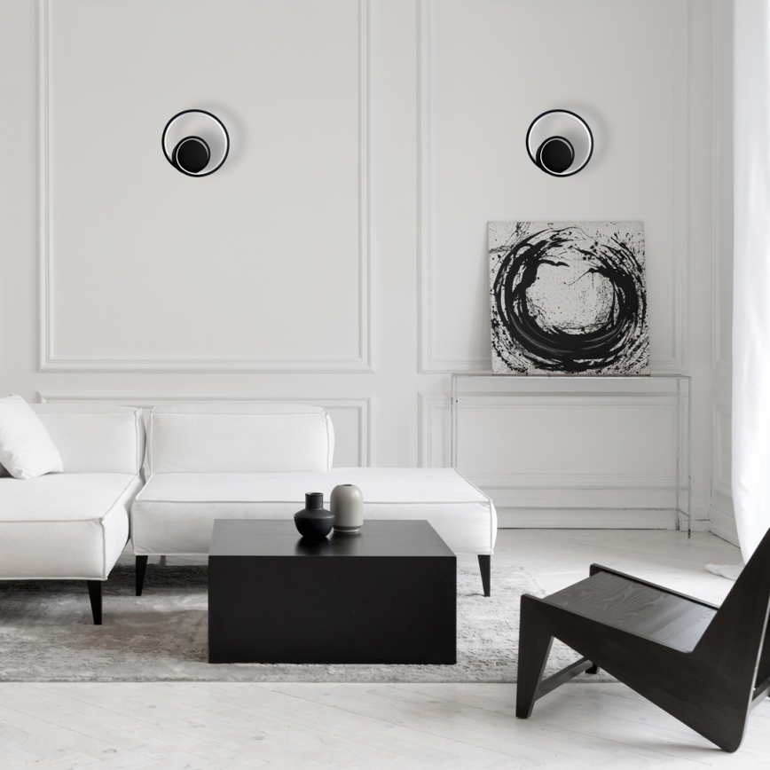 Світлодіодний настінний світильник LUCERO LED/13W/230V чорний