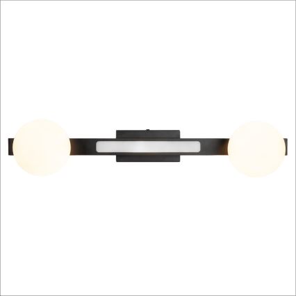 Світлодіодний настінний світильник MAGNET LED/13W/230V + 2xG9/60W 3000/4000K чорний