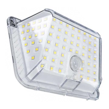 Світлодіодний настінний світильник на сонячній батареї з датчиком LED/5W IP44