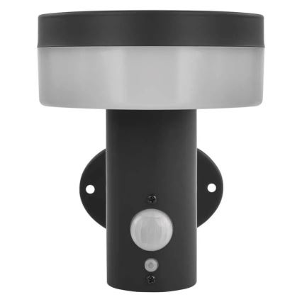 Світлодіодний настінний світильник з датчиком на сонячній батареї LED/2W/3,7V 1200 mAh IP44