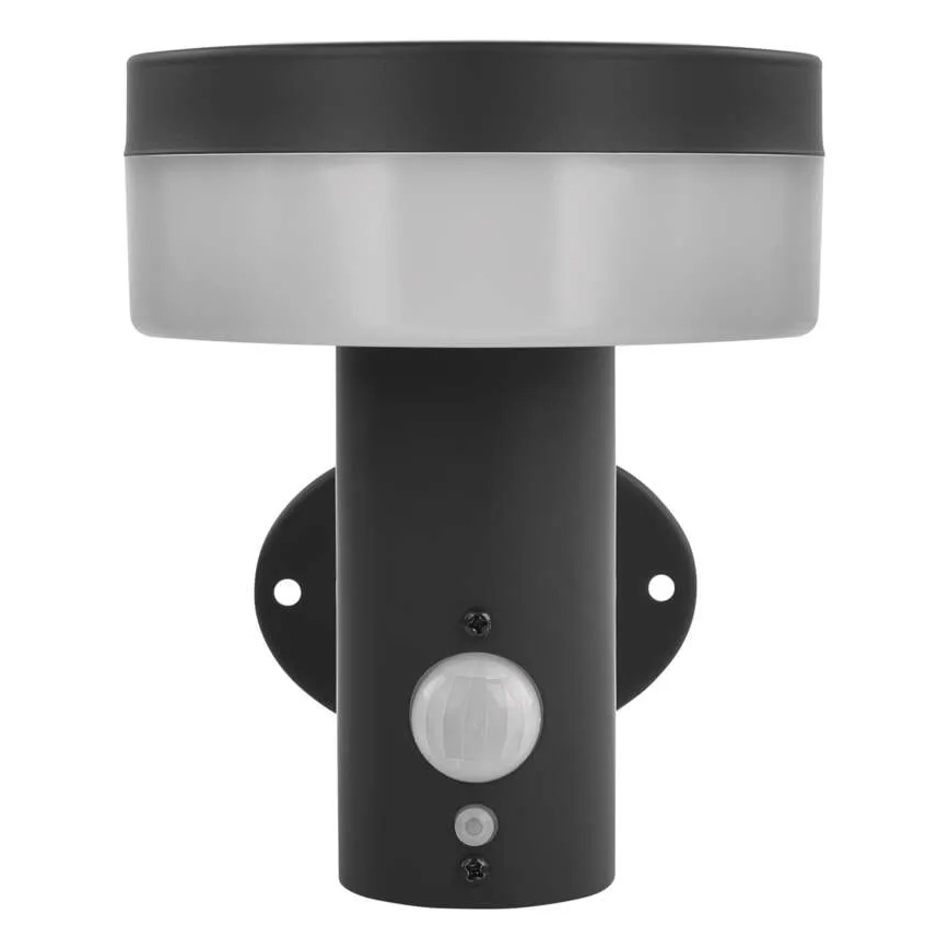 Світлодіодний настінний світильник з датчиком на сонячній батареї LED/2W/3,7V 1200 mAh IP44