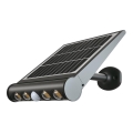 Світлодіодний настінний світильник з датчиком на сонячній батареї LED/8W/3,7V IP65 3000K