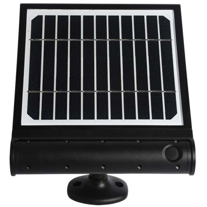 Світлодіодний настінний світильник з датчиком на сонячній батареї LED/8W/3,7V IP65 4000K