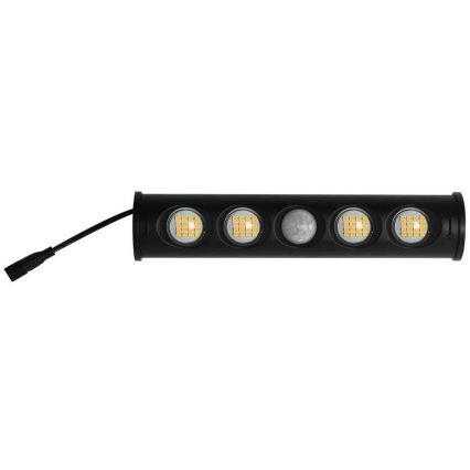Світлодіодний настінний світильник з датчиком на сонячній батареї LED/8W/3,7V IP65 4000K