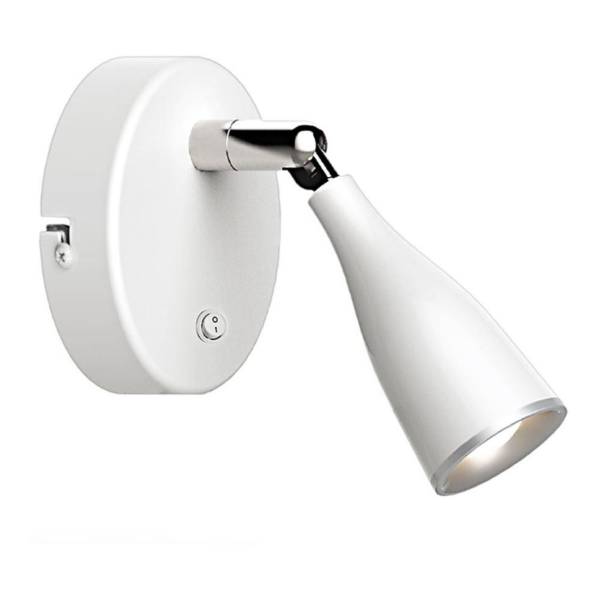Світлодіодний настінний точковий світильник LED/4,5W/230V 3000K білий