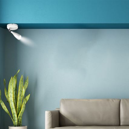 Світлодіодний настінний точковий світильник LED/4,5W/230V 3000K білий