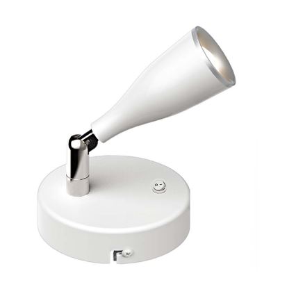 Світлодіодний настінний точковий світильник LED/4,5W/230V 3000K білий