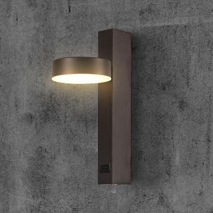 Світлодіодний настінний точковий світильник з USB-портом LED/8W/230V 3000K