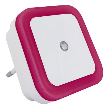 Світлодіодний нічник з сенсором LED/0,5W/230V рожевий