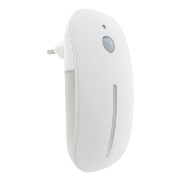 Світлодіодний нічник з сенсором LED/1W/230V білий