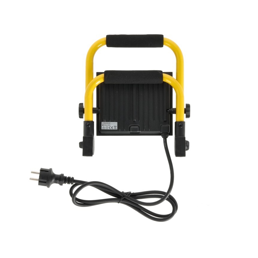 Світлодіодний переносний прожектор TIGRA LED/50W/4000K IP54 чорний/жовтий