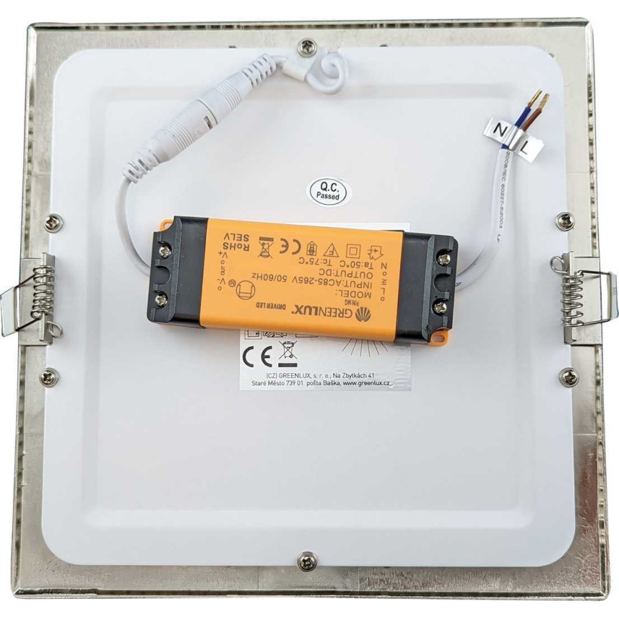 Світлодіодний підвісний стельовий світильник 90xLED SMD/18W/230V