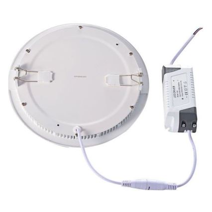 Світлодіодний підвісний стельовий світильник LED/15W/230V 6000K