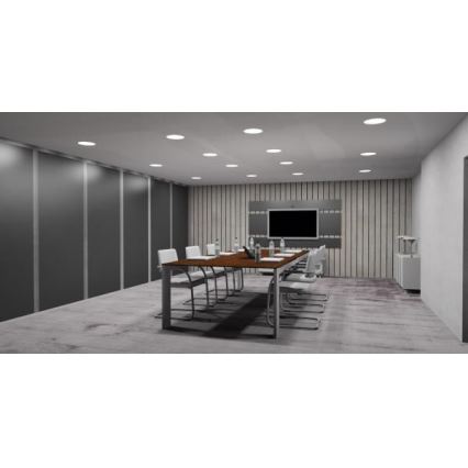 Світлодіодний підвісний стельовий світильник LED/18W/230V 4000K