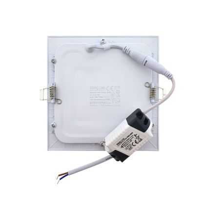 Світлодіодний підвісний стельовий світильник SQUARE LED/9W/230V 2700K