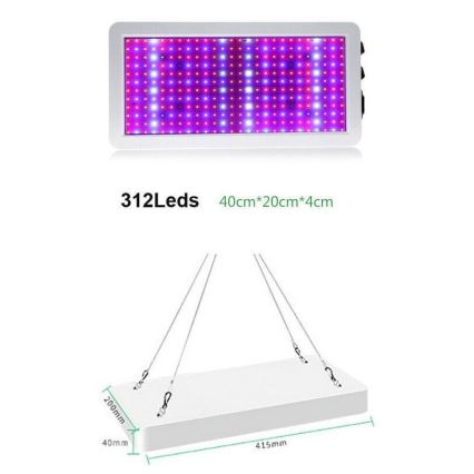 Світлодіодний підвісний світильник для рослин LED/36W/230V IP44