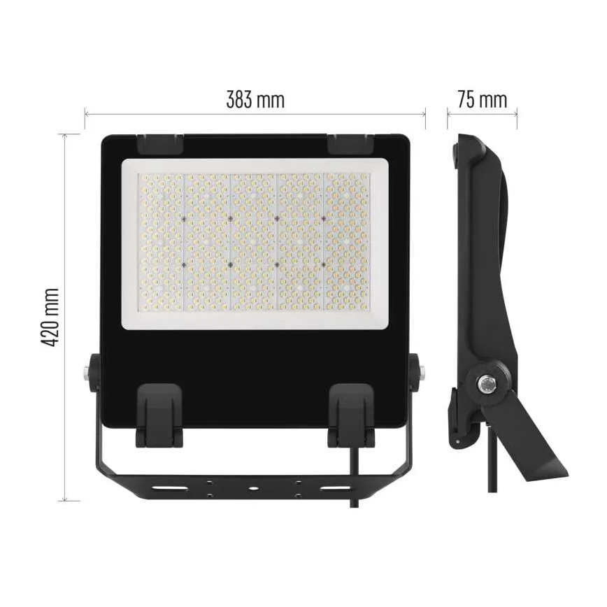 Світлодіодний прожектор AVENO LED/200W/230V 4000K 32000 lm IP66 чорний