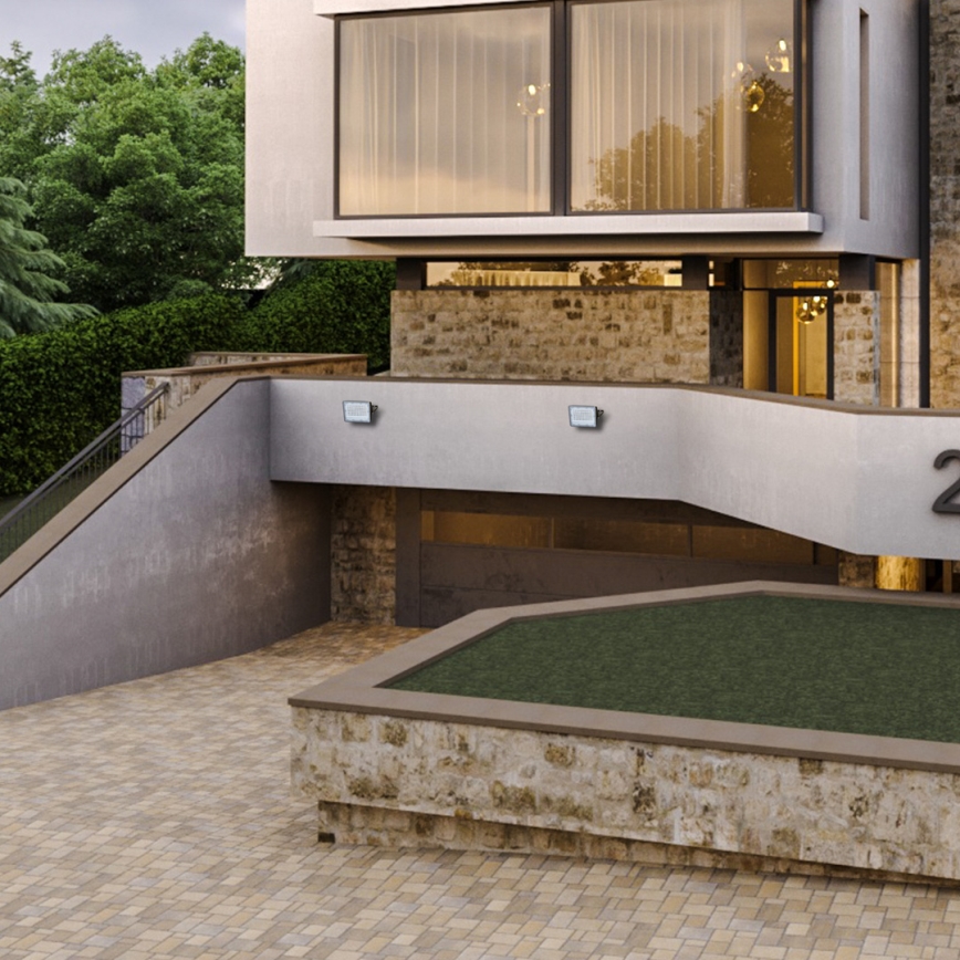 Світлодіодний прожектор із сонячною панеллю FOCUS 60 Вт/10000 мАг 3,2 В 6000K IP65 + дистанційне керування