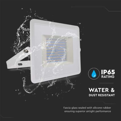 Світлодіодний прожектор LED/100W/230V 4000K IP65 білий