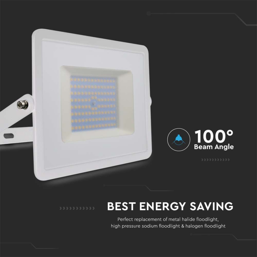 Світлодіодний прожектор LED/100W/230V 4000K IP65 білий