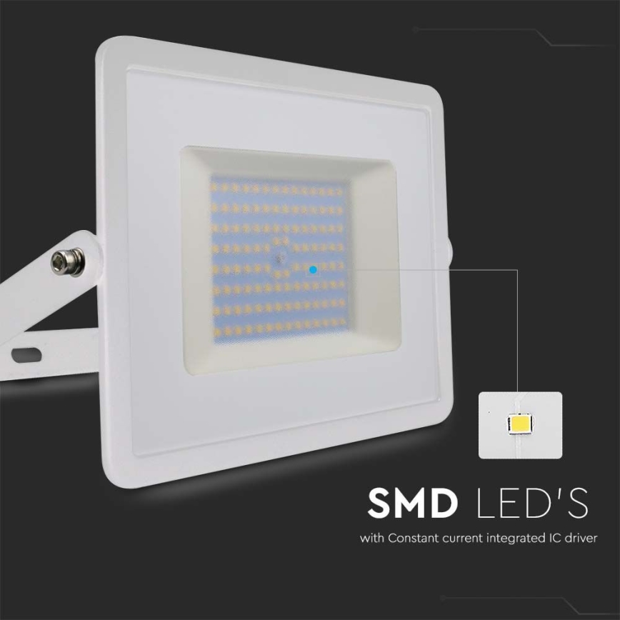 Світлодіодний прожектор LED/100W/230V 4000K IP65 білий