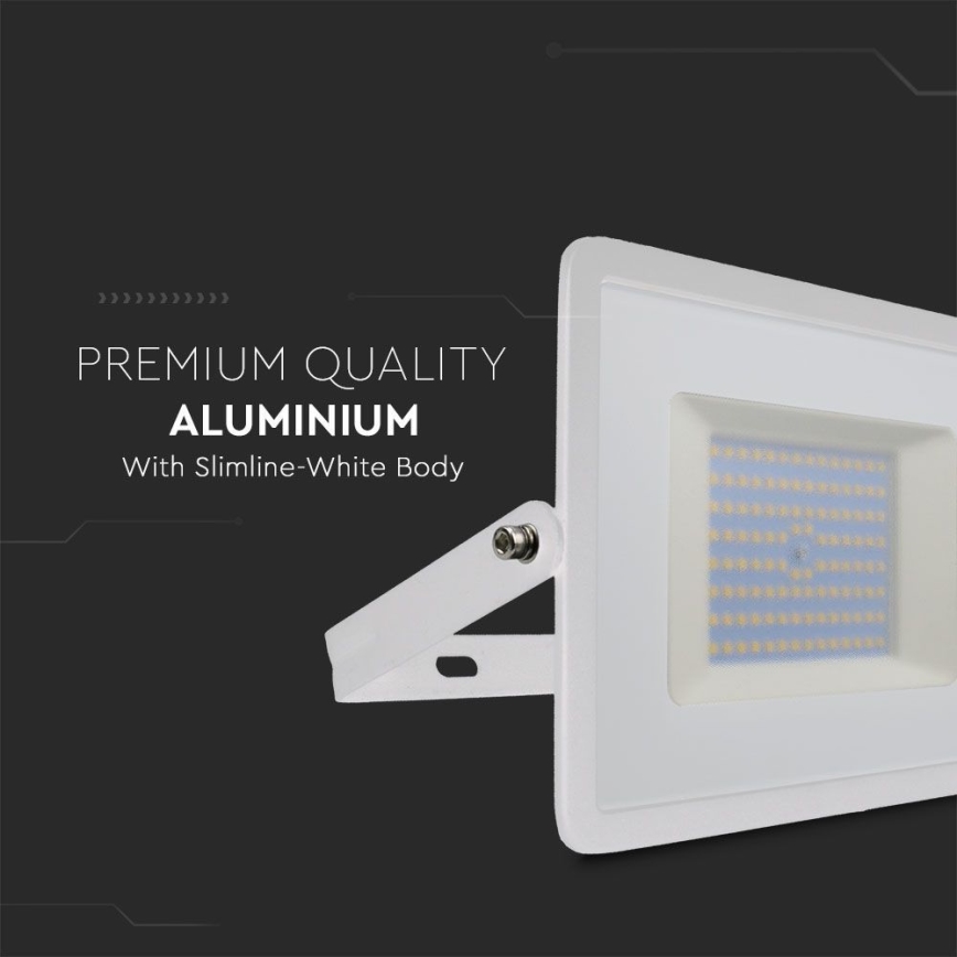 Світлодіодний прожектор LED/100W/230V 6500K IP65 білий