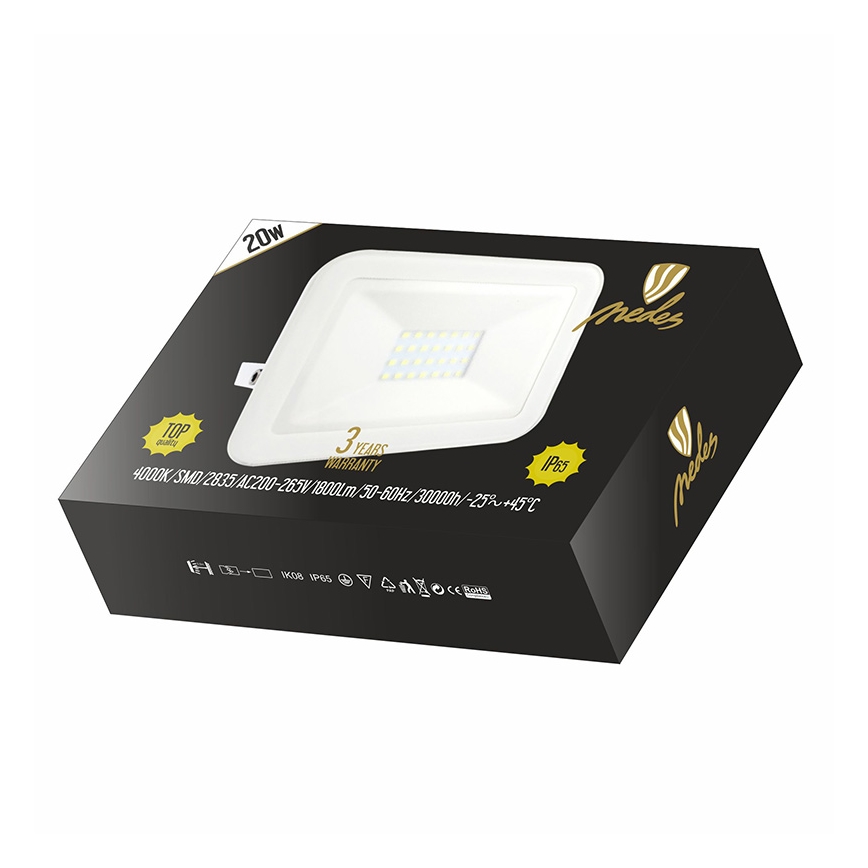 Світлодіодний прожектор LED/20W/230V IP65