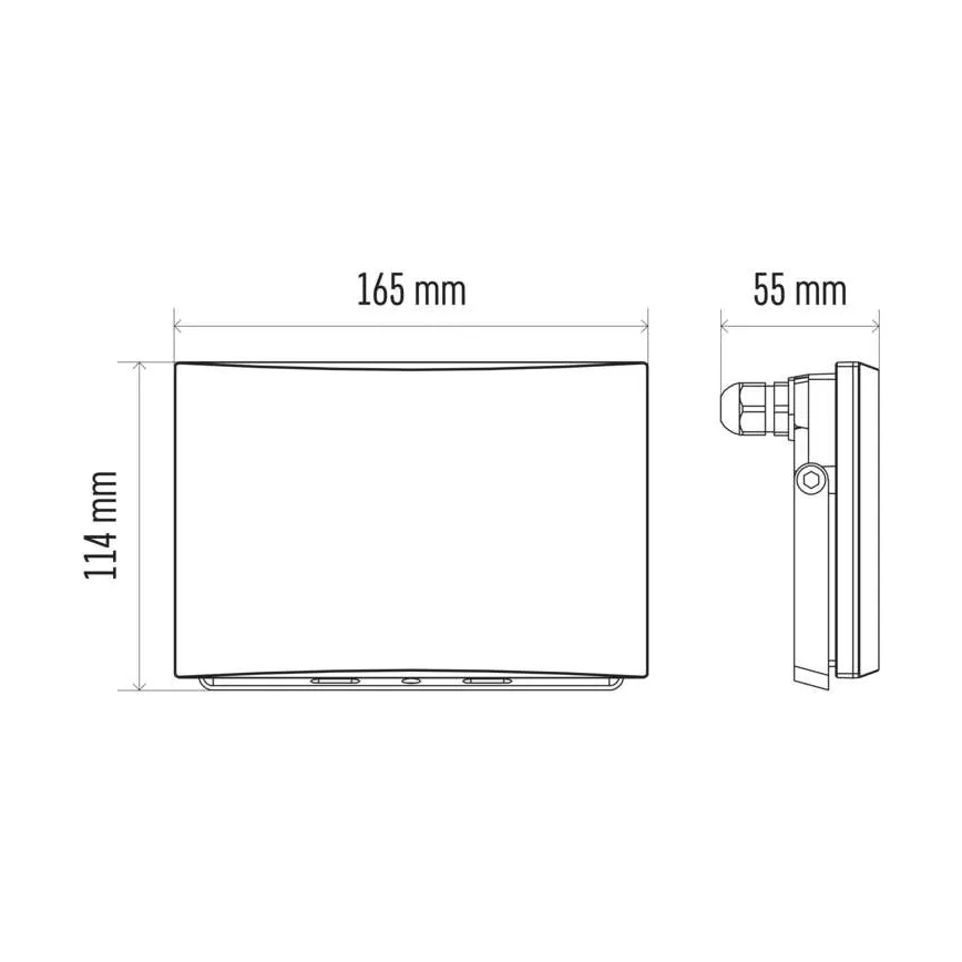 Світлодіодний прожектор LED/30,5W/230V IP65