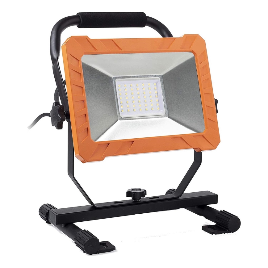 Світлодіодний прожектор LED/50W/230V 6500K IP65 помаранчевий/чорний
