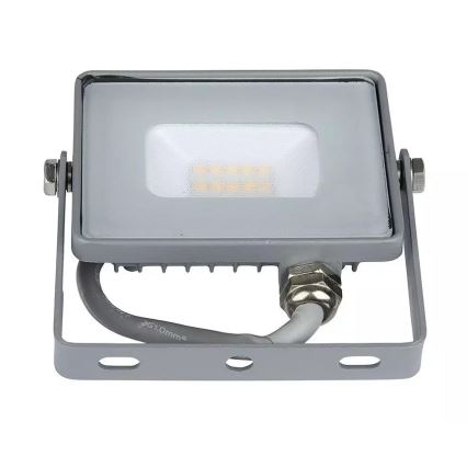 Світлодіодний прожектор SAMSUNG CHIP LED/10W/230V IP65 4000K сірий