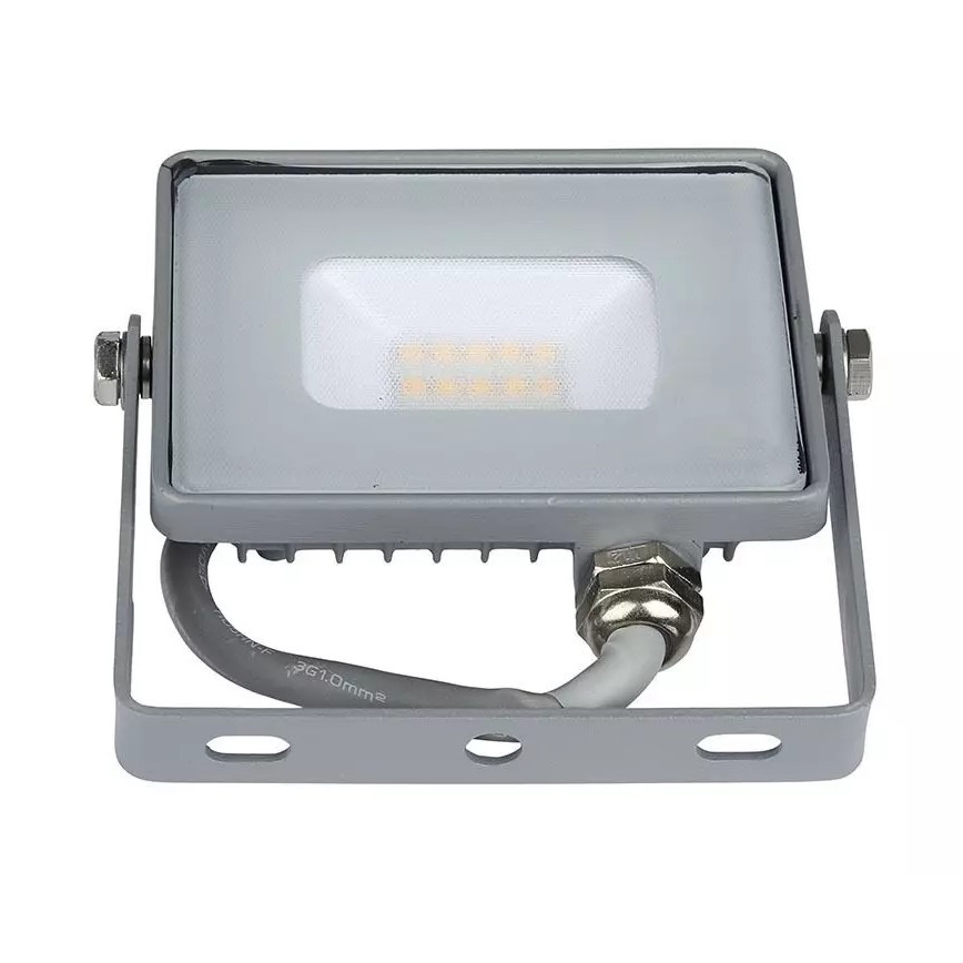 Світлодіодний прожектор SAMSUNG CHIP LED/10W/230V IP65 4000K сірий