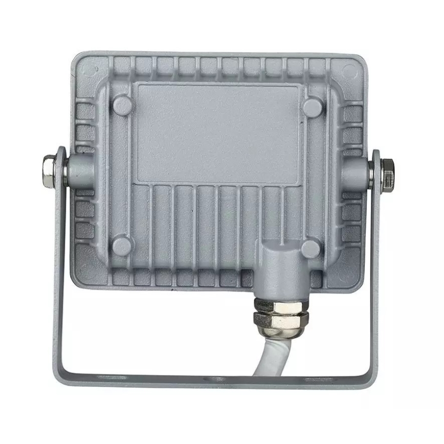 Світлодіодний прожектор SAMSUNG CHIP LED/10W/230V IP65 4000K сірий