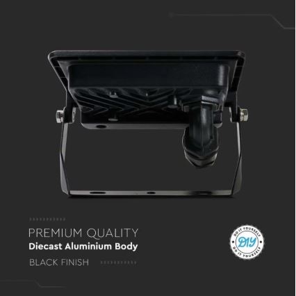 Світлодіодний прожектор SAMSUNG CHIP LED/10W/230V IP65 6500K чорний