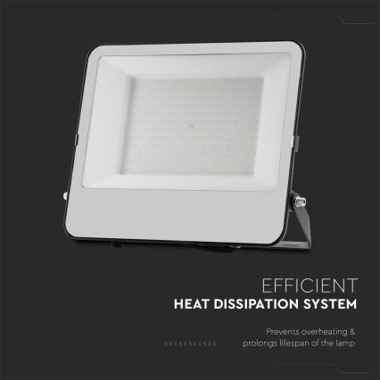 Світлодіодний прожектор SAMSUNG CHIP LED/200W/230V 4000K IP65 чорний