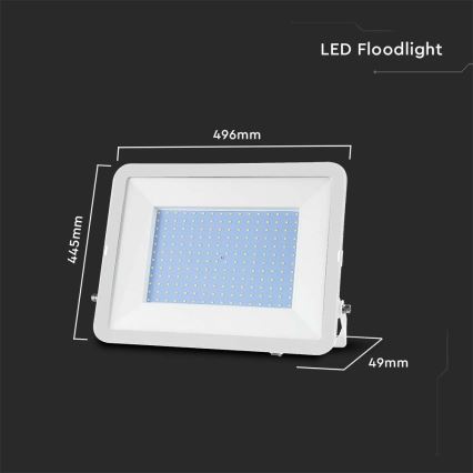 Світлодіодний прожектор SAMSUNG CHIP LED/300W/230V 6500K IP65 білий