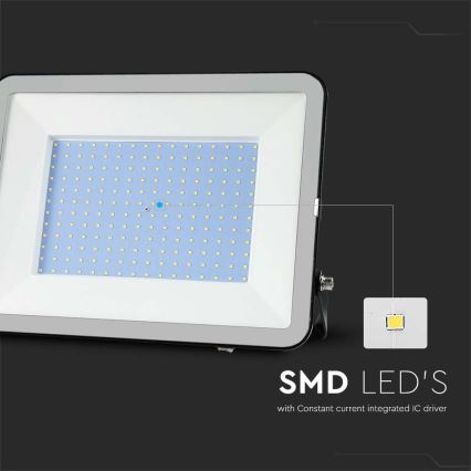 Світлодіодний прожектор SAMSUNG CHIP LED/300W/230V 6500K IP65 чорний