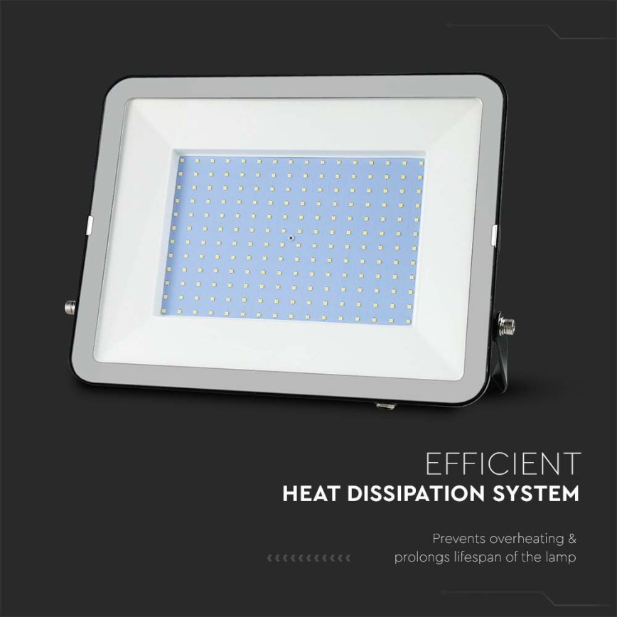 Світлодіодний прожектор SAMSUNG CHIP LED/300W/230V 6500K IP65 чорний