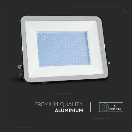 Світлодіодний прожектор SAMSUNG CHIP LED/300W/230V 6500K IP65 чорний