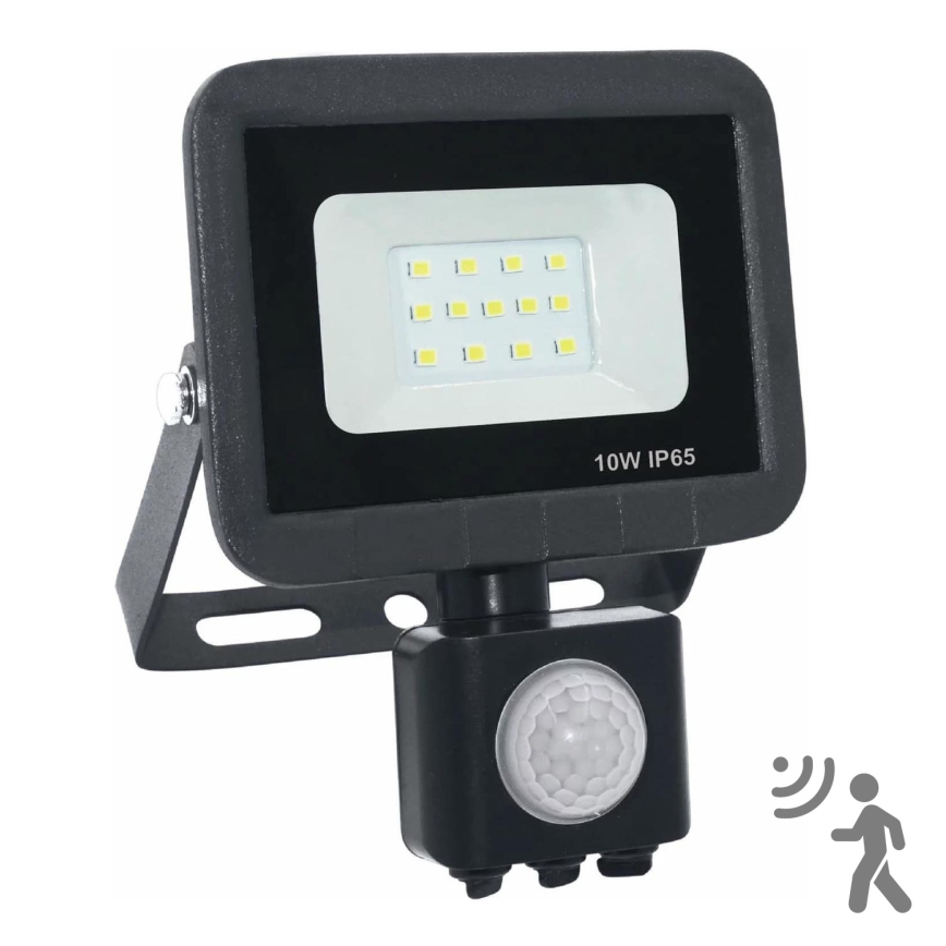 Світлодіодний прожектор з датчиком LED/10W/230V IP65