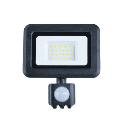 Світлодіодний прожектор з датчиком LED/20W/230V 4000K IP44
