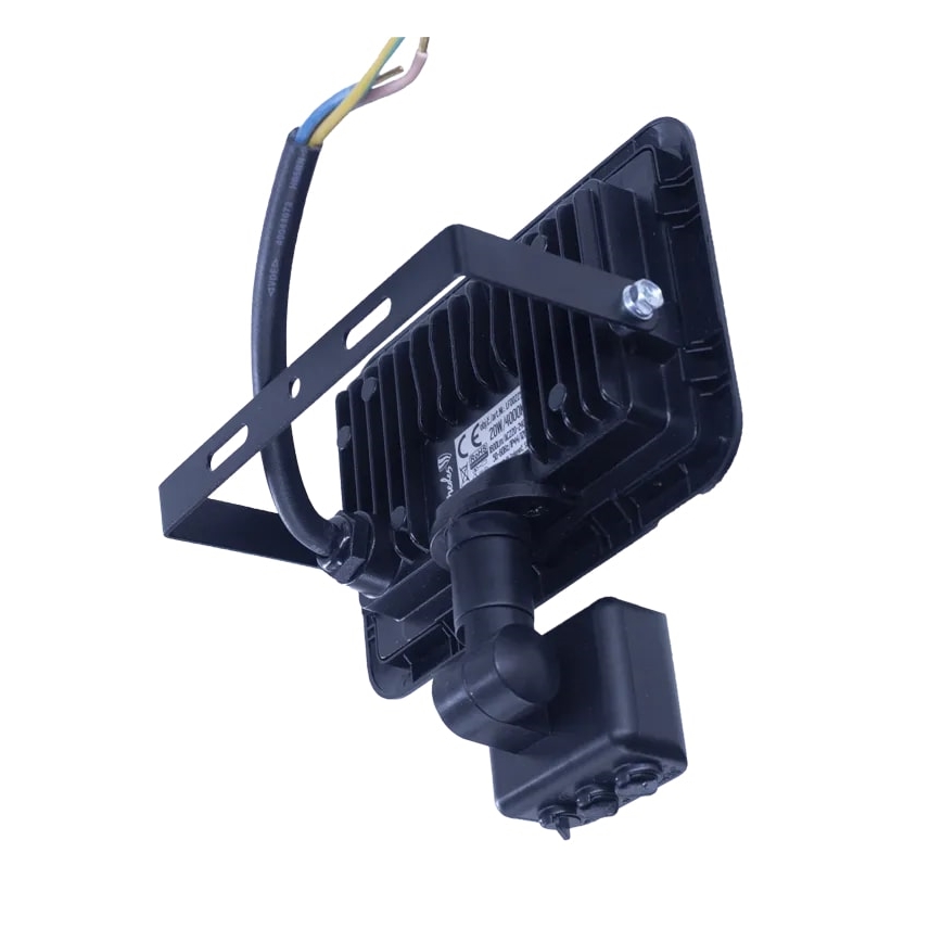 Світлодіодний прожектор з датчиком LED/20W/230V 4000K IP44