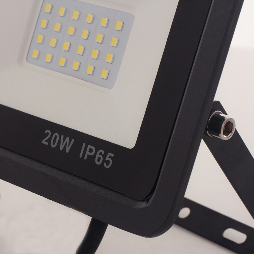 Світлодіодний прожектор з датчиком LED/20W/230V IP65
