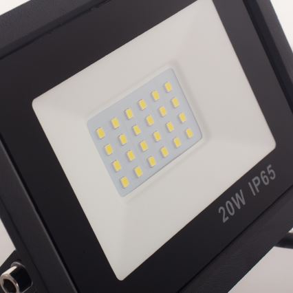 Світлодіодний прожектор з датчиком LED/20W/230V IP65