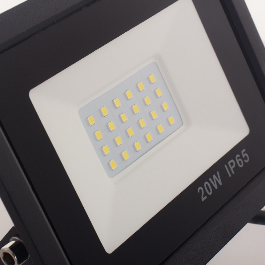 Світлодіодний прожектор з датчиком LED/20W/230V IP65