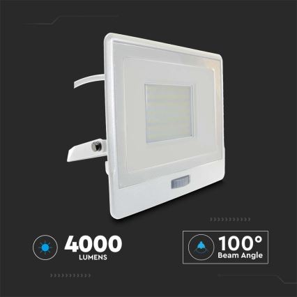 Світлодіодний прожектор з датчиком LED/50W/230V 4000K IP65 білий