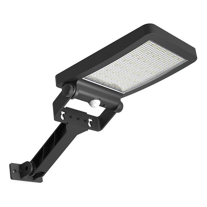 Світлодіодний прожектор з датчиком на сонячній батареї LED/5W/3,7V 4000K IP54 чорний