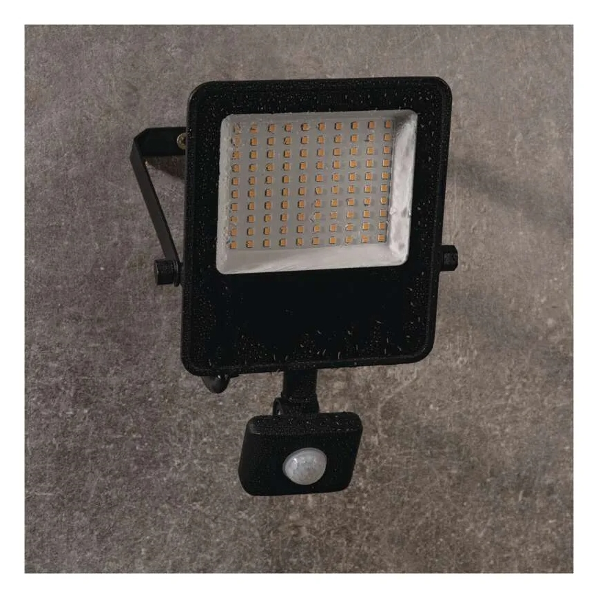 Світлодіодний прожектор з датчиком VISIO LED/50W/230V 4000K IP65