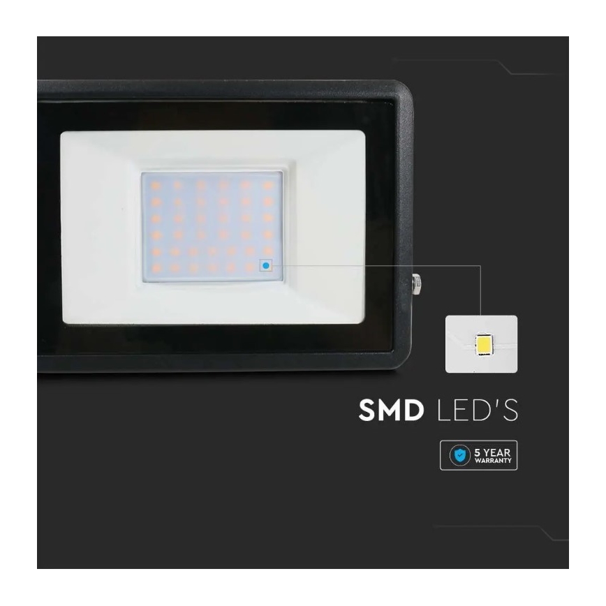 Світлодіодний прожектор з прямим підключенням SAMSUNG CHIP LED/30W/230V IP65 4000K